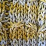 Knitting Scarf Pattern, Cotton - Knitting Tutorial..