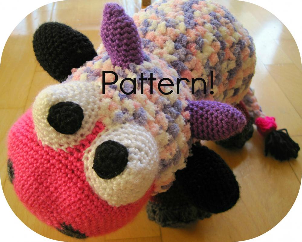 Crochet Pattern, Cow Amigurumi Toy - Crochet Tutorial Pdf